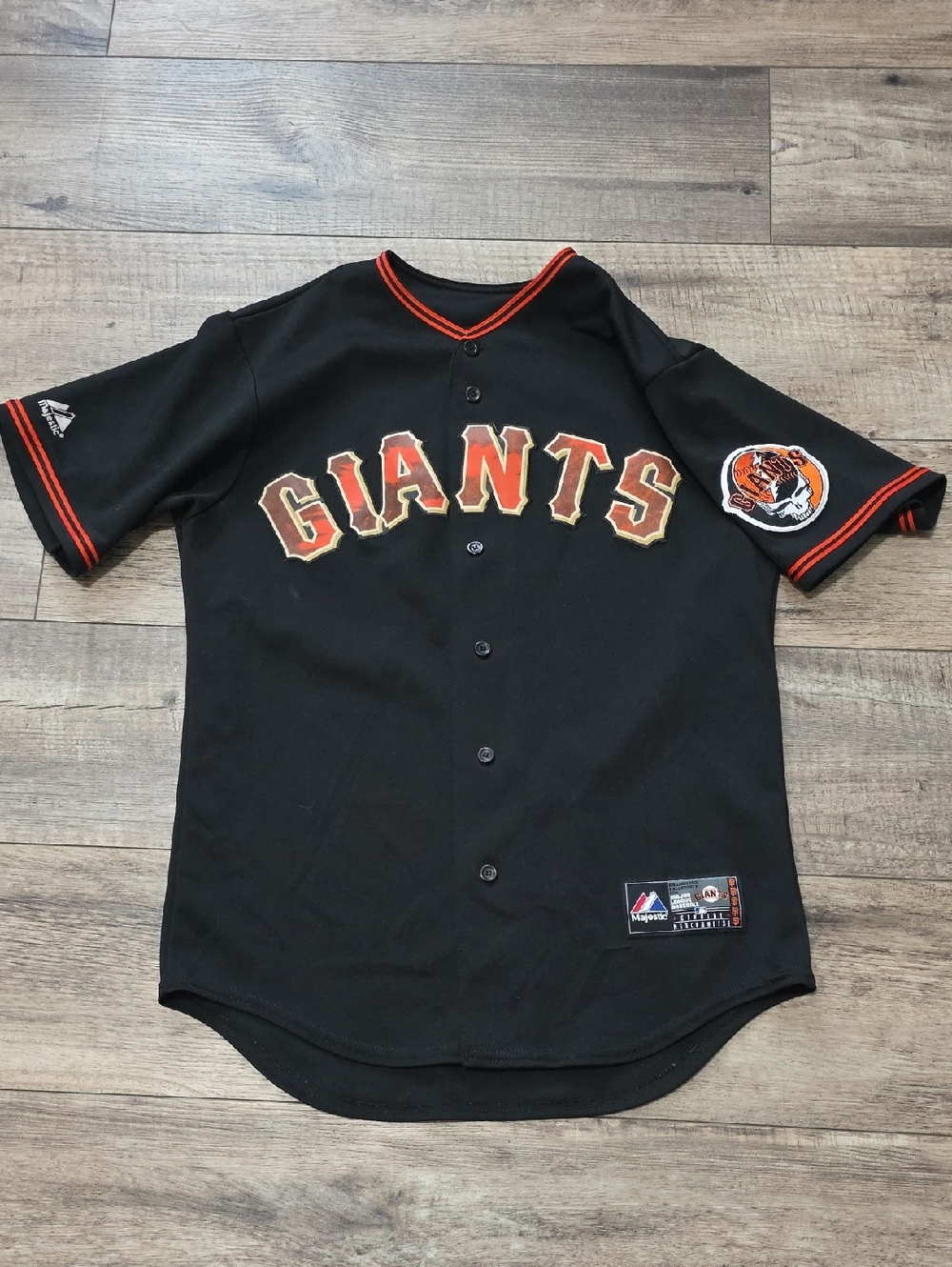 San Francisco Giants x Greatful Dead majestic jersey